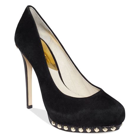 pumps michael kors|michael kors black suede pumps.